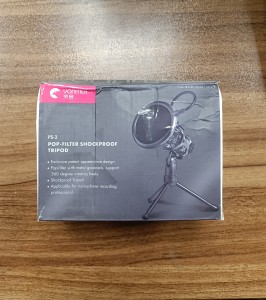 سه پایه میکروفون رومیزی پاپ فیلتر دار یانمای مدل PS-2 (جعبه باز)